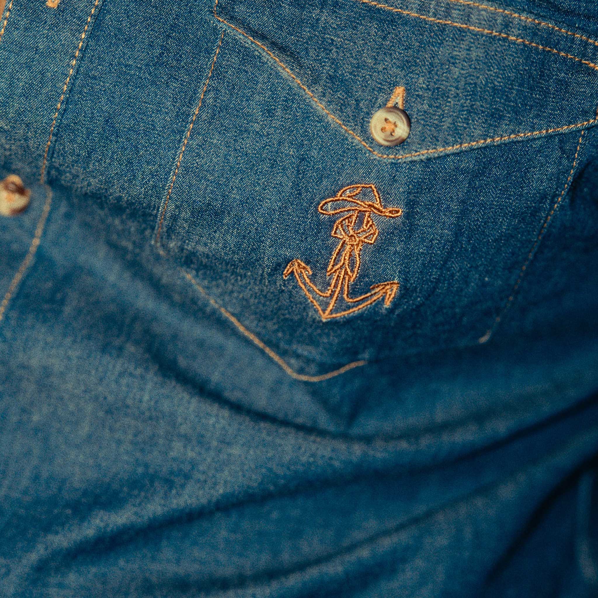 Denimskjorte