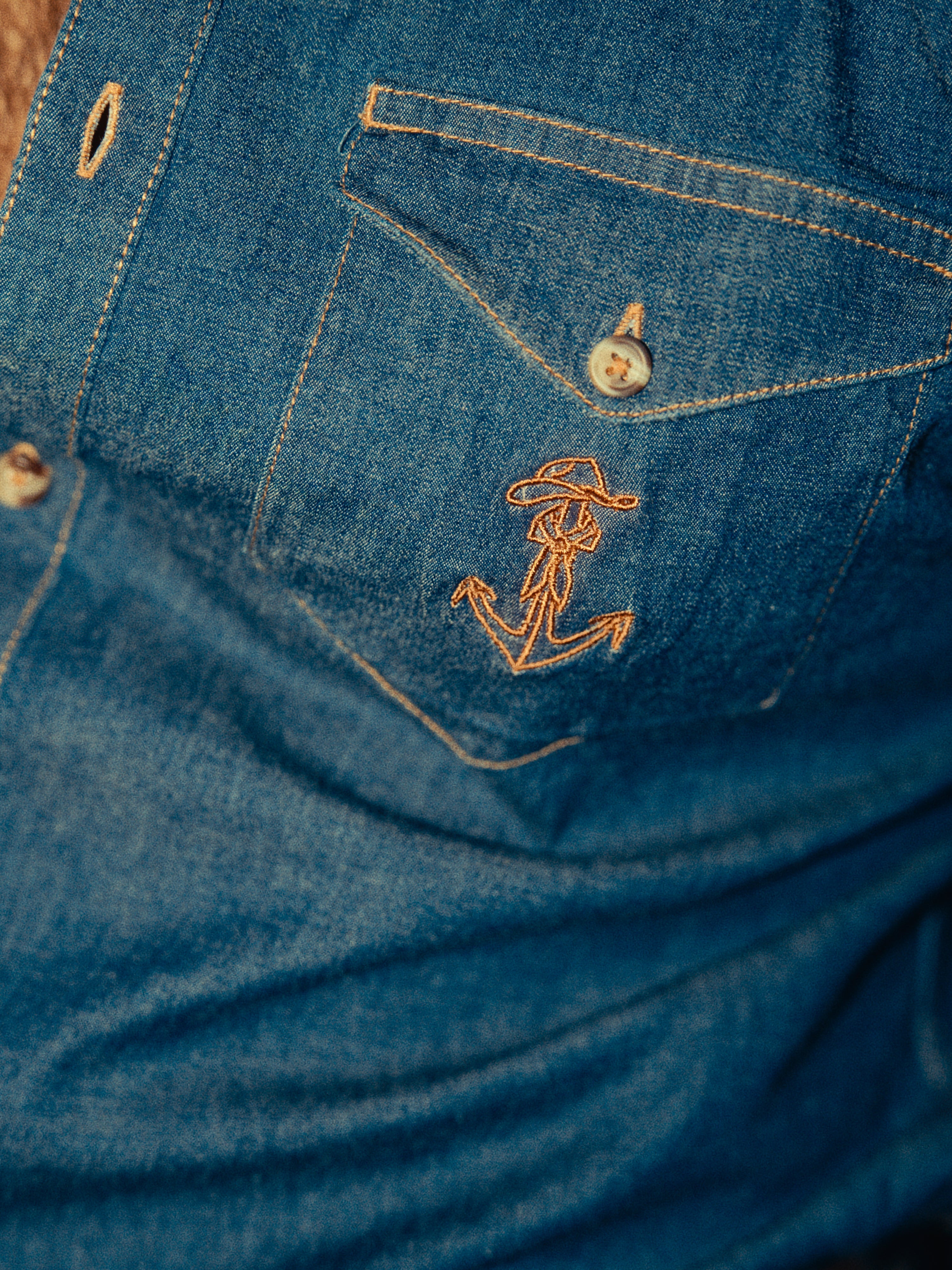 Denimskjorte
